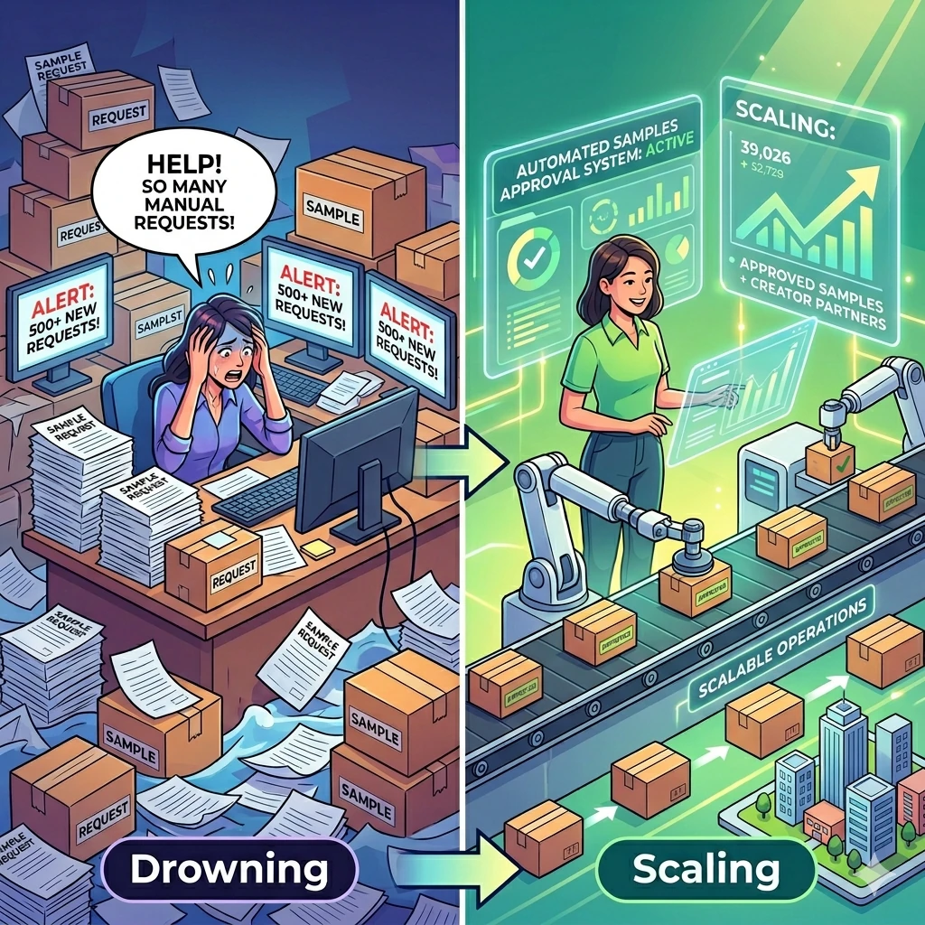 Automated Samples Approval: How to Scale TikTok Shop Without Drowning in Sample Requests